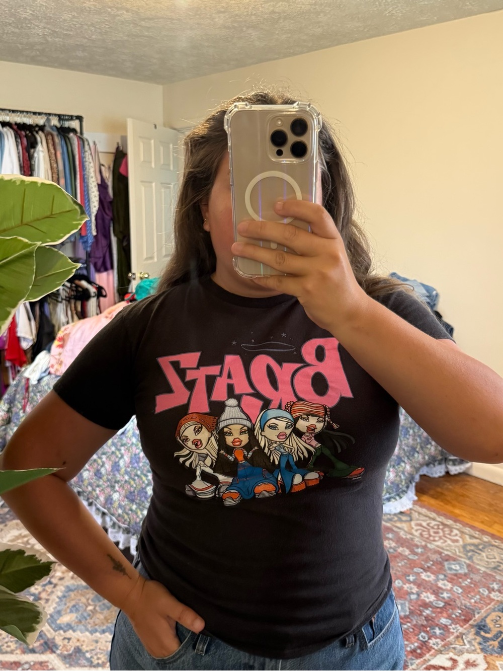 Bratz Y2K black graphic tee